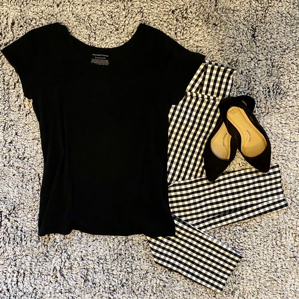 Downeast Basics Black Tee